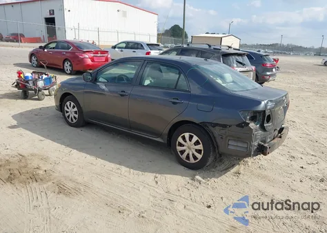 2009 Toyota Corolla Le z USA, uszkodzony, nr VIN 2T1BU40E79C141652